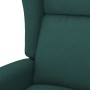 Sillón de masaje elevable tela verde oscuro by , Electric massage chairs - Ref: Foro24-289746, Price: 323,68 €, Discount: %