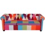 Conjunto de sofás Chesterfield 2 piezas tela by , Sofas - Ref: Foro24-278215, Price: 844,06 €, Discount: %