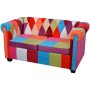 Conjunto de sofás Chesterfield 2 piezas tela by , Sofas - Ref: Foro24-278215, Price: 844,06 €, Discount: %
