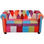 Conjunto de sofás Chesterfield 2 piezas tela by , Sofas - Ref: Foro24-278215, Price: 844,06 €, Discount: %
