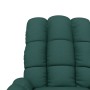 Sillón reclinable de tela verde oscuro by , Armchairs - Ref: Foro24-289802, Price: 184,55 €, Discount: %