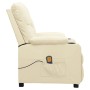 Sillón de masaje de cuero sintético crema | Foro24.es | Tu tienda online para hogar, jardín y más Foro24.es