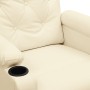 Sillón de masaje de cuero sintético crema | Foro24.es | Tu tienda online para hogar, jardín y más Foro24.es