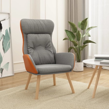 Sillón de relax de tela y PVC gris claro von , Sessel - Ref: Foro24-341301, Preis: 99,22 €, Rabatt: %