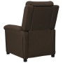 Sillón de masaje eléctrico tela marrón oscuro by , Electric massage chairs - Ref: Foro24-342356, Price: 202,92 €, Discount: %