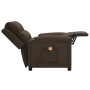 Sillón de masaje eléctrico tela marrón oscuro by , Electric massage chairs - Ref: Foro24-342356, Price: 202,92 €, Discount: %