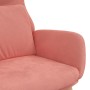 Sillón de relax de terciopelo rosa | Foro24.es | Tu tienda online para hogar, jardín y más Foro24.es