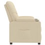 Sillón reclinable de tela crema | Foro24.es | Tu tienda online para hogar, jardín y más Foro24.es