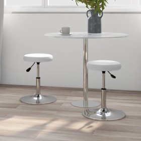 Sillas de comedor 2 unidades cuero sintético