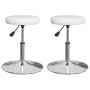 Sillas de comedor 2 unidades cuero sintético blanco | Foro24.es | Tu tienda online para hogar, jardín y más Foro24.es