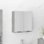 Bathroom cabinet with concrete grey mirror 64x20x67 cm by vidaXL, bathroom vanities - Ref: Foro24-811317, Price: 88,60 €, Dis...