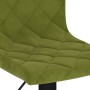 Taburetes de cocina 2 uds terciopelo verde claro by , Kitchen stools - Ref: Foro24-333733, Price: 130,73 €, Discount: %