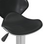 Taburete de cocina de cuero sintético negro | Foro24.es | Tu tienda online para hogar, jardín y más Foro24.es