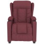 Sillón de masaje de tela rojo tinto by , Electric massage chairs - Ref: Foro24-339061, Price: 229,26 €, Discount: %