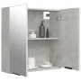 Badezimmerschrank mit Spiegel Beton grau Farbe 64x20x67 cm von vidaXL, Badezimmerwaschtische - Ref: Foro24-811317, Preis: 88,...