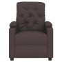 Sillón reclinable de tela marrón oscuro | Foro24.es | Tu tienda online para hogar, jardín y más Foro24.es