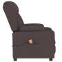 Sillón de masaje eléctrico tela marrón oscuro by , Electric massage chairs - Ref: Foro24-339063, Price: 230,35 €, Discount: %
