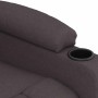 Sillón de masaje eléctrico tela marrón oscuro by , Electric massage chairs - Ref: Foro24-339063, Price: 230,35 €, Discount: %