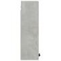 Armario de baño con espejo color gris hormigón 64x20x67 cm de vidaXL, Tocadores de baño - Ref: Foro24-811317, Precio: 93,84 €