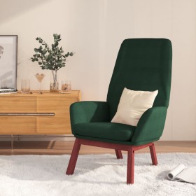 Sillón de relax de tela verde oscuro by , Armchairs - Ref: Foro24-341388, Price: 121,91 €, Discount: %