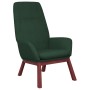 Sillón de relax de tela verde oscuro by , Armchairs - Ref: Foro24-341388, Price: 121,91 €, Discount: %