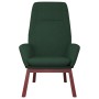 Sillón de relax de tela verde oscuro by , Armchairs - Ref: Foro24-341388, Price: 121,91 €, Discount: %