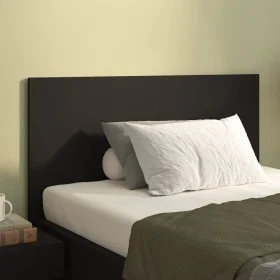 Bettkopfteil aus schwarzem Sperrholz, 120 x 1,5 x 80 cm von vidaXL, Kopf- und Fußteile - Ref: Foro24-811026, Preis: 43,86 €, ...
