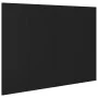 Bettkopfteil aus schwarzem Sperrholz, 120 x 1,5 x 80 cm von vidaXL, Kopf- und Fußteile - Ref: Foro24-811026, Preis: 43,67 €, ...