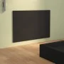 Bettkopfteil aus schwarzem Sperrholz, 120 x 1,5 x 80 cm von vidaXL, Kopf- und Fußteile - Ref: Foro24-811026, Preis: 43,67 €, ...