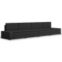 Juego de muebles de jardín 4 piezas ratán sintético negro von , Gartensets - Ref: Foro24-3054581, Preis: 391,11 €, Rabatt: %