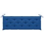 Banco de jardín apilable y cojín madera maciza de teca 159 cm by , garden benches - Ref: Foro24-3063331, Price: 240,55 €, Dis...
