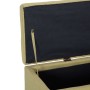 Banco con espacio de almacenaje 116 cm poliéster verde by , Benches for halls and storage - Ref: Foro24-281322, Price: 171,80...
