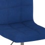 Sillas de comedor giratorias 2 unidades tela azul | Foro24.es | Tu tienda online para hogar, jardín y más Foro24.es