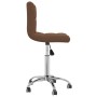 Silla de oficina giratoria de tela marrón von , Bürostühle - Ref: Foro24-334316, Preis: 83,15 €, Rabatt: %