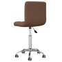 Silla de oficina giratoria de tela marrón von , Bürostühle - Ref: Foro24-334316, Preis: 83,15 €, Rabatt: %