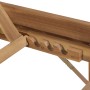 Tumbona plegable con cojín madera maciza de acacia von , Liegen - Ref: Foro24-3064169, Preis: 213,43 €, Rabatt: %