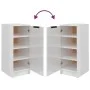 Shoe cabinet made of white glossy plywood, 30x35x70 cm by vidaXL, Shoe racks and shoe organizers - Ref: Foro24-811418, Price:...