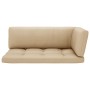 Sofá de palets 2 plazas cojines madera pino impregnada blanco von , Gartensets - Ref: Foro24-3066640, Preis: 299,25 €, Rabatt: %