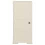 Kunststoffschrank mit Holzdekor Vanila Ice 40x43x85,5 cm von vidaXL, Schließfächer und Lagerschränke - Ref: Foro24-340607, Pr...