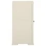 Kunststoffschrank mit Holzdekor Vanila Ice 40x43x85,5 cm von vidaXL, Schließfächer und Lagerschränke - Ref: Foro24-340607, Pr...