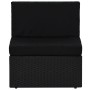 Set muebles de jardín 10 pzas ratán sintético y cojines negro by , Garden sets - Ref: Foro24-3067137, Price: 1,00 €, Discount: %