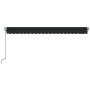Toldo retráctil automático gris antracita 500x350 cm by , Awnings - Ref: Foro24-3069229, Price: 585,54 €, Discount: %