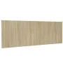 Wandkopfteil aus Sonoma-Eichensperrholz, 240 x 1,5 x 80 cm von vidaXL, Kopf- und Fußteile - Ref: Foro24-811055, Preis: 64,07 ...
