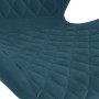 Taburetes de cocina 2 unidades terciopelo azul | Foro24.es | Tu tienda online para hogar, jardín y más Foro24.es