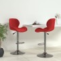 Taburetes de cocina 2 unidades terciopelo rojo tinto by , Kitchen stools - Ref: Foro24-334917, Price: 137,32 €, Discount: %