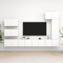 Set de muebles de salón TV 8 piezas madera de ingeniería blanco von , TV-Möbel - Ref: Foro24-3078716, Preis: 274,82 €, Rabatt: %