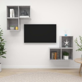 Comprar Juego de mueble para TV de 4 piezas