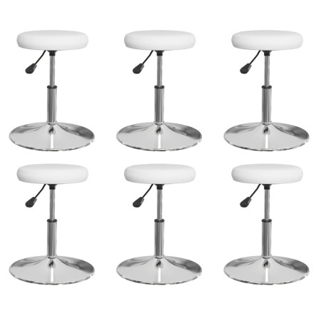 Sillas de comedor 6 uds cuero sintético blanco | Foro24.es | Tu tienda online para hogar, jardín y más Foro24.es