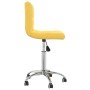 Silla de comedor giratoria de tela amarilla mostaza | Foro24.es | Tu tienda online para hogar, jardín y más Foro24.es