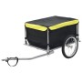 Remolque para bicicletas negro y amarillo 65 kg | Foro24.es | Tu tienda online para hogar, jardín y más Foro24.es